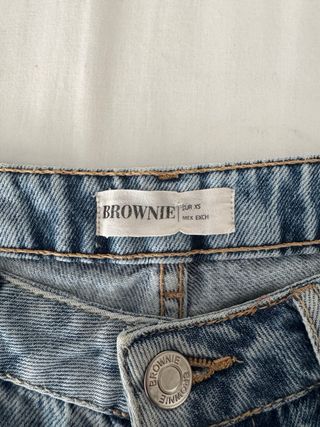 Pantalón vaquero Brownie desgastado