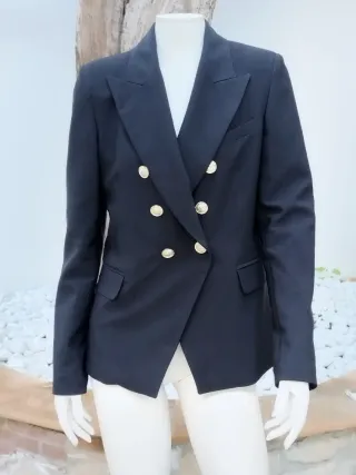 Completo Artigli blu con bottoni oro