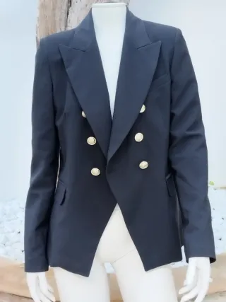 Completo Artigli blu con bottoni oro