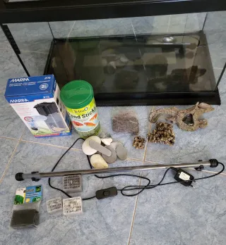 Acuario//Pecera más complementos