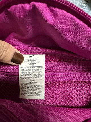 Riñonera Nike Rosa