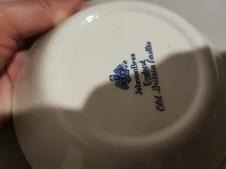 Johnson Bros Ciotoline Porcellana Vintage Blu