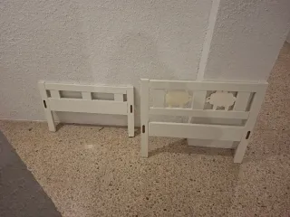 Cama infantil Ikea Kritter blanca