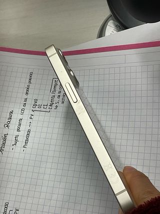 iPhone 13 128GB Plata -Salud Batería 100% con caja