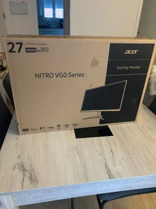 Monitor da gioco Acer 27'' 144Hz IPS