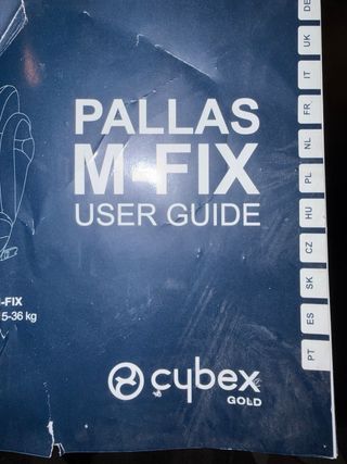 Silla Cybex Pallas M-fix