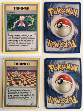 Lotto Pokémon Gym vintage Wizards eng 17 carte