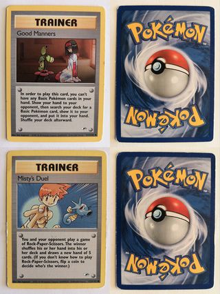 Lotto Pokémon Gym vintage Wizards eng 17 carte