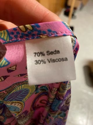 Vestido largo estampado