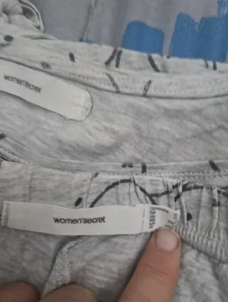 Pijama Mothercare conejos gris