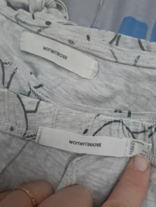 Pijama Mothercare conejos gris