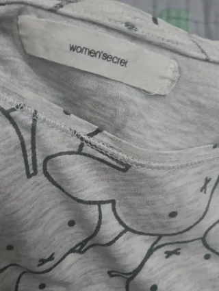 Pijama Mothercare conejos gris