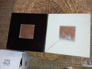 Lote 2 Marcos Cuadrados con Espejo