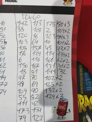 Cartas Dragon Ball Super