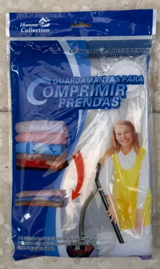 Bolsas de vacío para ropa
