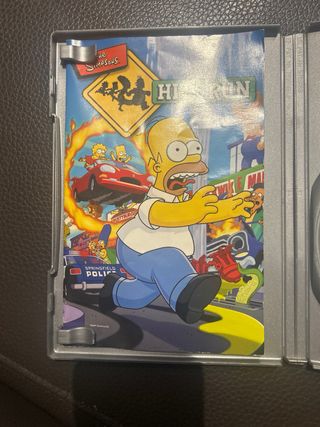 Caja y manual The Simpsons: Hit & Run Platinum