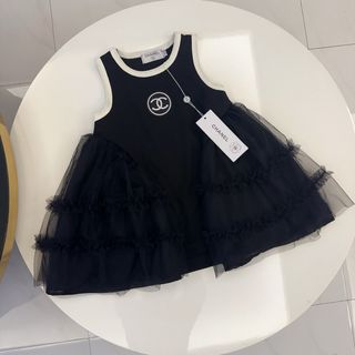 Vestido Negro Niña Chanel Tulle ¡Tenemos todas las