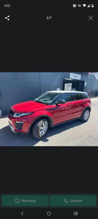 Land Rover Range Rover Evoque 2016