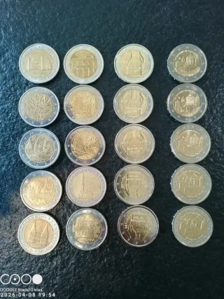 Lotes monedas conmemorativas 2€. Venta y cambio.