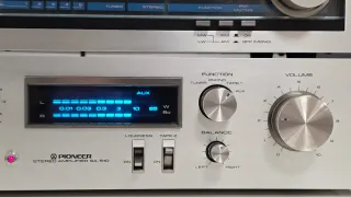 Pioneer TX-520L y Pioneer SA-510 Equipo Hifi