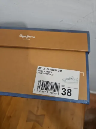 Zapatillas Pepe Jeans Rojas Talla 38