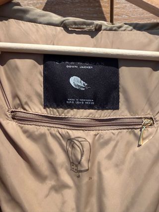Plumas Zara Beige Talla S