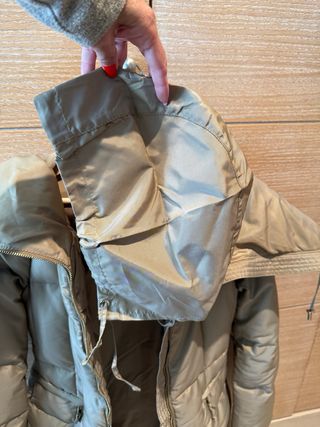 Plumas Zara Beige Talla S