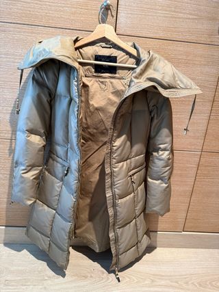 Plumas Zara Beige Talla S