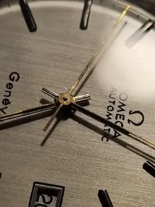 Omega Automático Genève - chapado 20 micras Oro