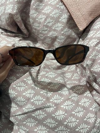 Gafas de sol carey negras y marrones