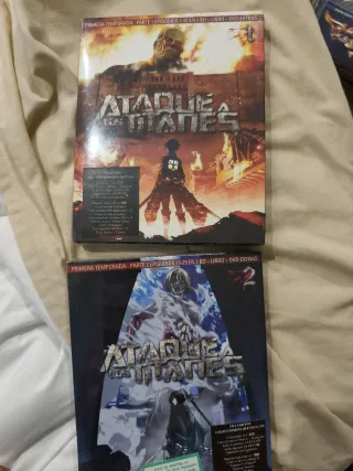 Ataque a los Titanes Temp 1 y 2 Blu-ray PRECINTADA