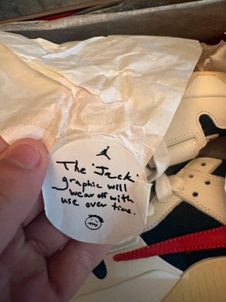 Nike Air Jordan Travis Scott Jumpman Jack Vermelho