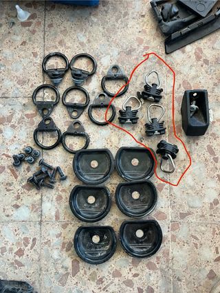 Carriles suelo Vito W447 XL