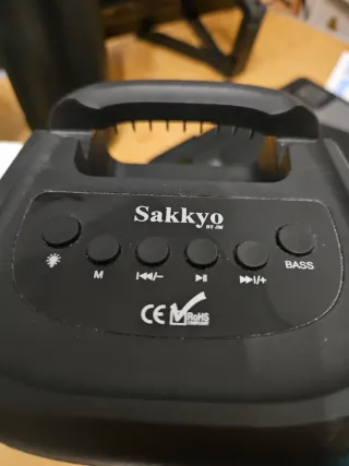 Altavoz con batería