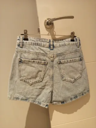 Falda pantalón vaquera Zara Talla XS