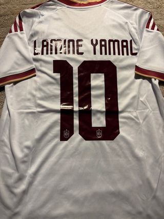 Camisola Espanha Mundial 2026 #10 Lamine Yamal