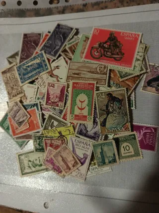 200 sellos antiguas colonias españolas