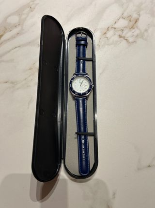 Reloj de hombre Quartz azul
