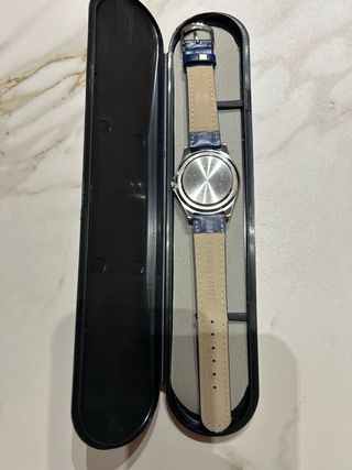 Reloj de hombre Quartz azul