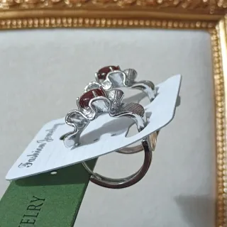 Pendientes Granate Natural