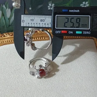 Pendientes Granate Natural