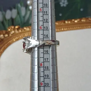 Pendientes Granate Natural