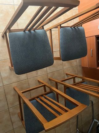 Juego de 4 sillas de comedor