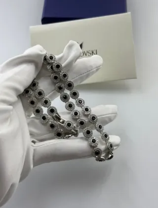 Collar Swarovski Círculos Brillantes