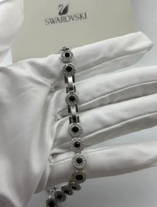 Collar Swarovski Círculos Brillantes