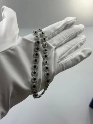 Collar Swarovski Círculos Brillantes