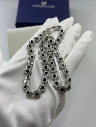 Collar Swarovski Círculos Brillantes