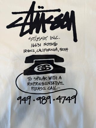 Camiseta Stussy