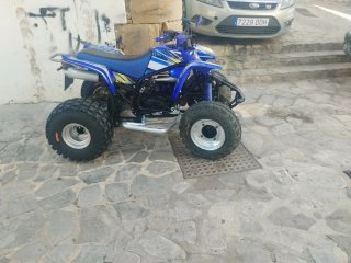 Yamaha Blaster Azul y Amarillo no tiene itv