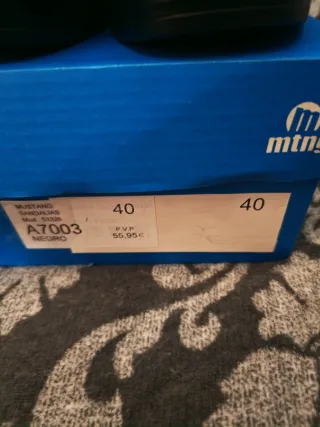 Zapatos Mustang Talla 40 Mujer nuevos.